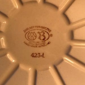 Zaklady Ceramiczne Boleslawiec Polish Pottery Platter - Thumbnail 2